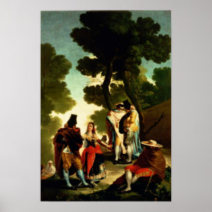 Póster A Maja and Gallants, 1777