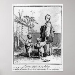 Póster A Married Jewish Woman and her Children