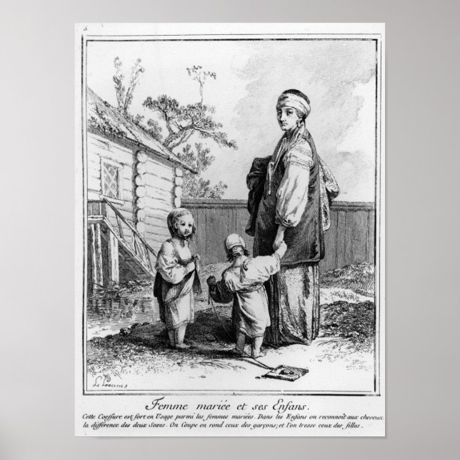 Póster A Married Jewish Woman and her Children (Frente)