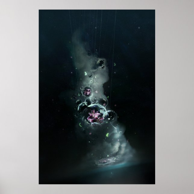 Póster A medida que el mundo gira (Frente)