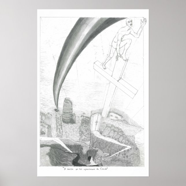 Póster A medida que nos aproximamos do Criador (Frente)