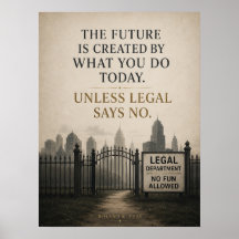 A menos que Legal diga que no Oficina corporativa