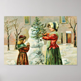 Póster A Merry Christmas (1903) famous art