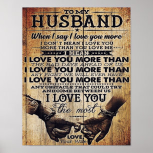 Póster A mi amor mi marido Oferta de cotizaciones a pre