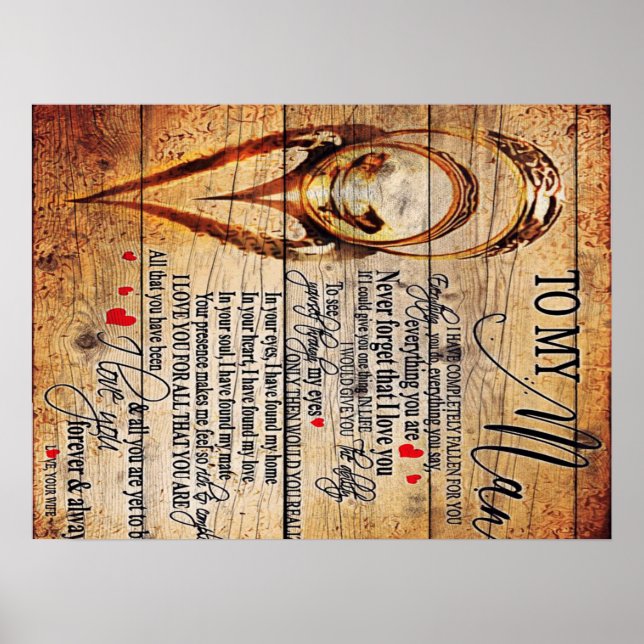 Póster A mi amor | Mi marido presente | Oferta de cotizac (Frente)