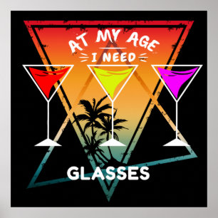PÓSTER A MI EDAD NECESITO GAFAS