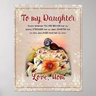 Póster A Mi Hija, A Mi Hija Y A Mi Mamá