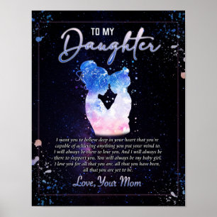 Póster A Mi Hija, A Mi Hija Y A Mi Mamá