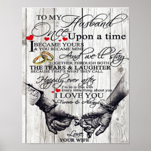 Póster A Mi Marido, Cita De Amor Regalo