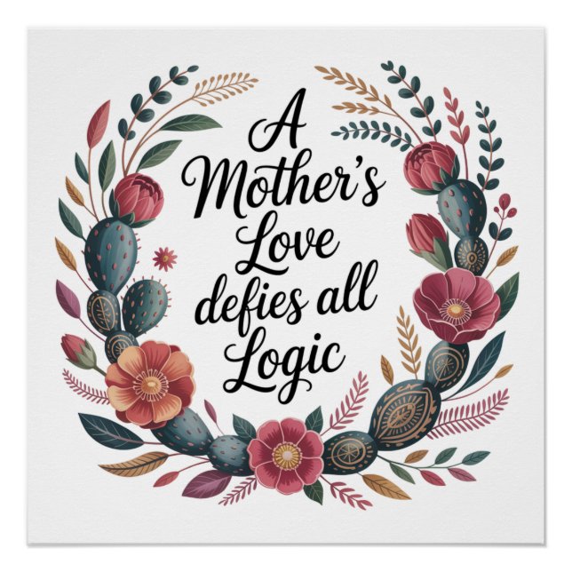 Póster A Mother's Love Defies All Logic (Anverso)