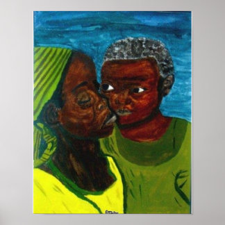 Póster "A Mother's Love" Wall Poster