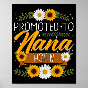 Póster A Nana Nuevamente Sunflower Por Primera Vez Nueva