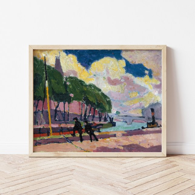 Póster A orillas del Sena | Henry Lyman SaŪen (Subido por el creador)