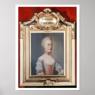 Póster A Pagoda, engraved by Joseph Constantine Stadler (