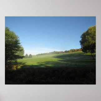 Póster A Pennsylvania Foggy Morning