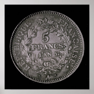Póster A pound of twenty sols