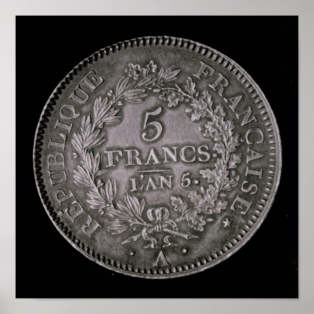 Póster A pound of twenty sols (Frente)