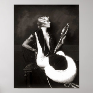 Póster A principios de los años 1900, un alfiler francés