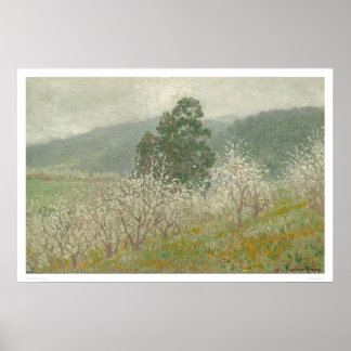 Póster A Prune Orchard, Saratoga, California (1170)