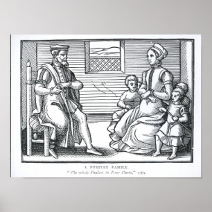 Póster A Puritan Family
