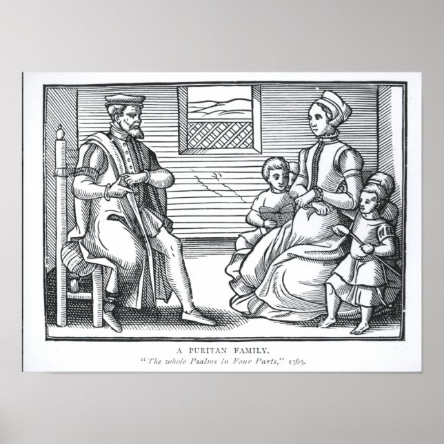 Póster A Puritan Family (Frente)