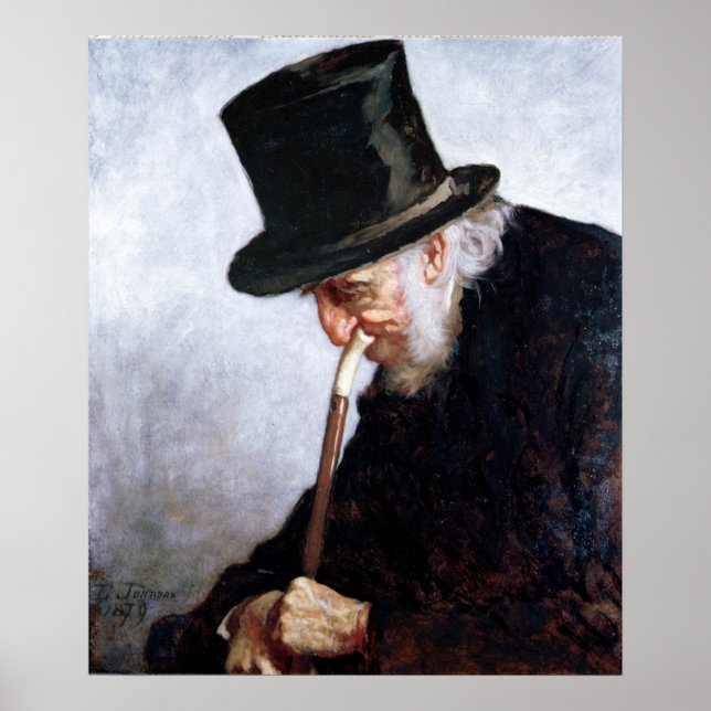 Póster A Retired Sea Captain from Massachusetts, 1879 (Frente)