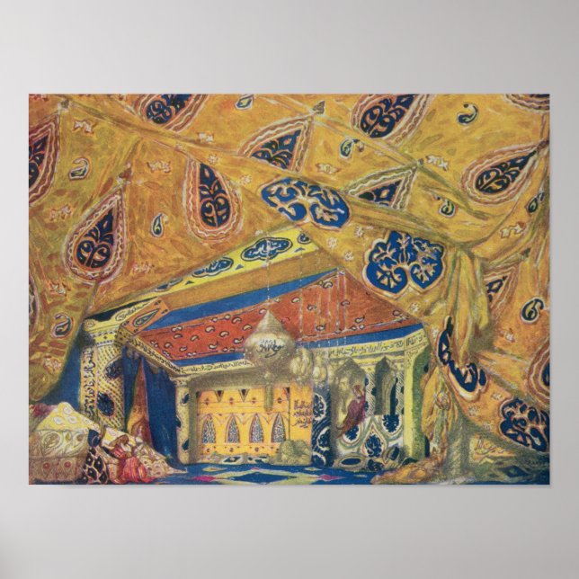 Póster A Scheherazade Salon (Frente)