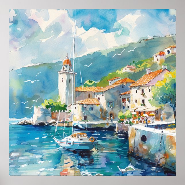 Póster A Sea Port (Frente)