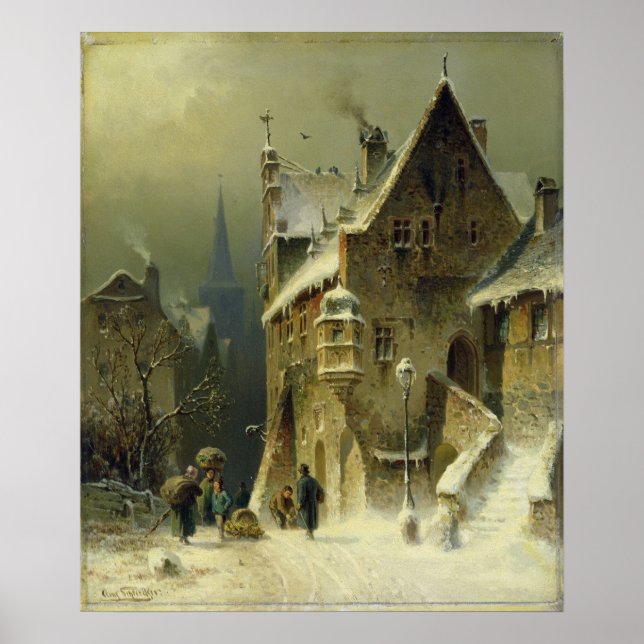 Póster A Small Town in the Rhine (Frente)