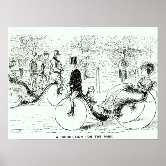 Póster A Suggestion for the Park', 1879 (Frente)