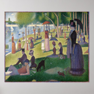 Póster A Sunday on La Grande Jatte by Georges Seurat