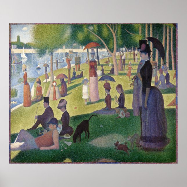 Póster A Sunday on La Grande Jatte by Georges Seurat (Frente)