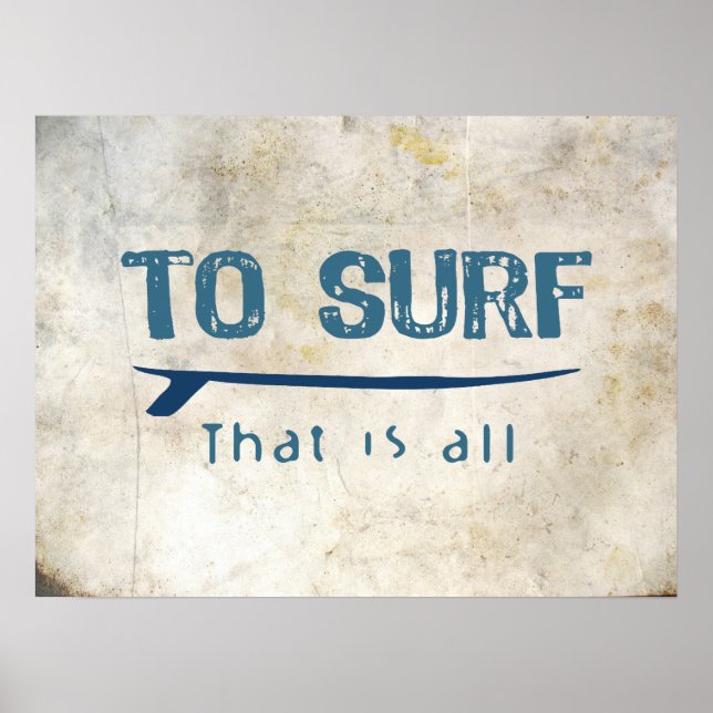 Póster A Surf (Frente)
