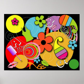 Póster A Sweet Girlish Pattern