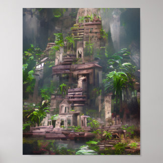 Póster A temple poster