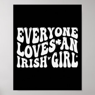 Póster A todos les gusta una chica irlandesa Groovy para 