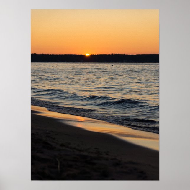 Póster A Traverse Sunset (Frente)