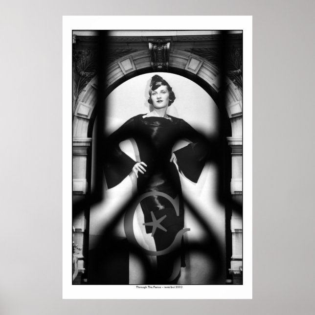 Póster A través de la cerca - Museo de la Moda París (Frente)