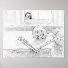 Póster "A través de la ventana" de Christiane Cegavske Po