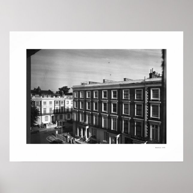 Póster A TRAVÉS DE LA VENTANA Poster fotográfico de Londr (Frente)