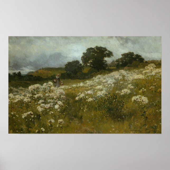 Póster A través de los campos (Frente)