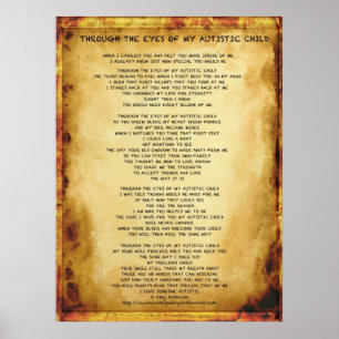 Póster A Través De Los Ojos De Mi Hijo Autista (poster)