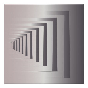 Póster a través de puertas abiertas