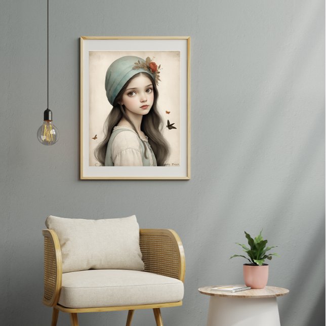 Póster A través de sus ojos - Imprimir (Subido por el creador)