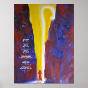 Póster A través del valle