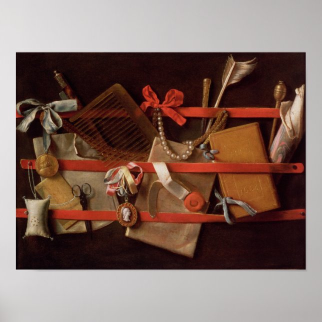 Póster A Trompe L'Oeil of Objects (Frente)