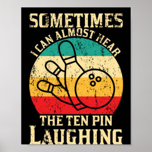 Póster A Veces Casi Puedo Oír Bolas Vintage