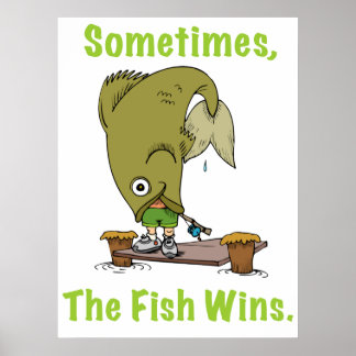 Póster A Veces El Pescado Gana Poster