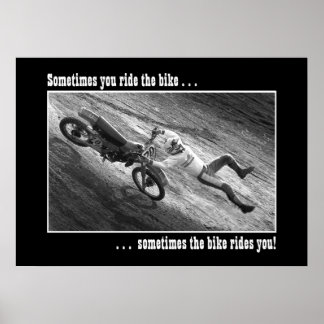 Póster A veces paseas en bicicleta. ... ...