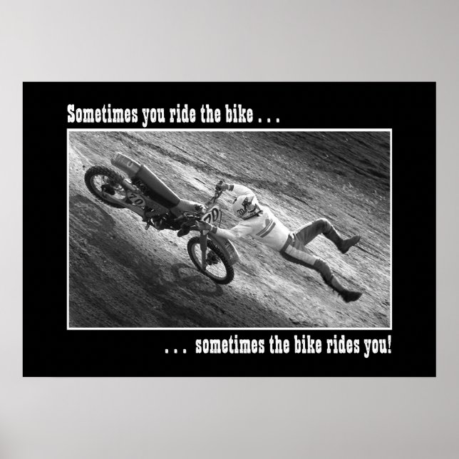 Póster A veces paseas en bicicleta. ... ... (Frente)